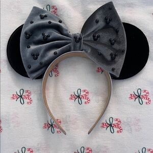 Black and Gray Mickey Ears